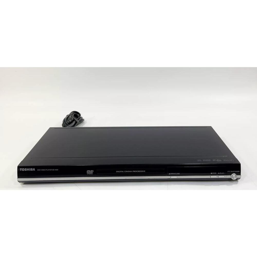 Toshiba SD-4000KU Digital Cinema Progressive DVD Player (No Remote)